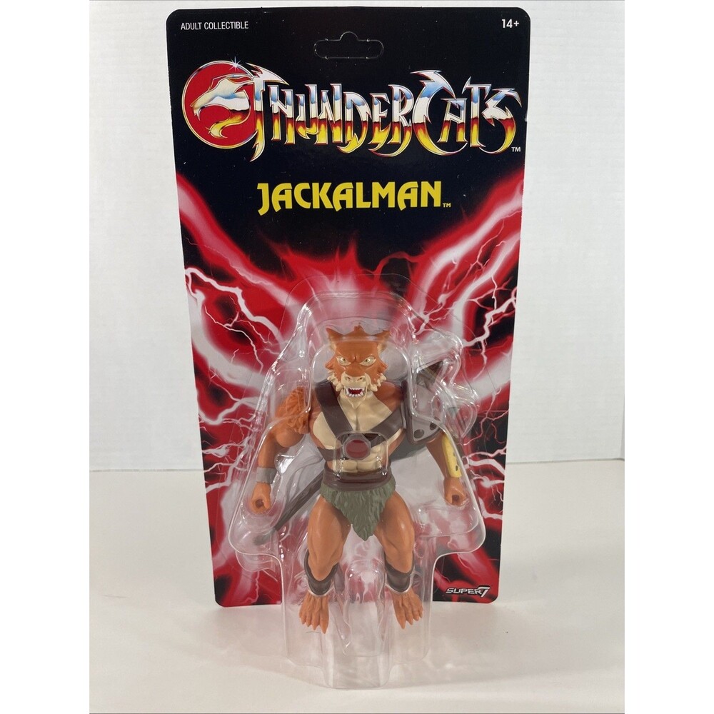 Super 7 Thundercats Jackalman Unpuched Adult Collectible